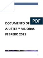 Documentacion Publicacion Ajustes y Mejoras Colombia Febrero 2021