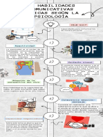 Infografía de Proceso Notas de Papel Resaltado Blanco