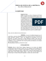 RN 29-2019-Ucayali - No Reducción de Pena Por No Probar Error Culturalmente Codnicionado y Embriaguez