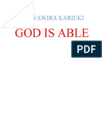 God is Able - Faith Wawira Kariuki's Story