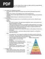 Organizational Behaviour