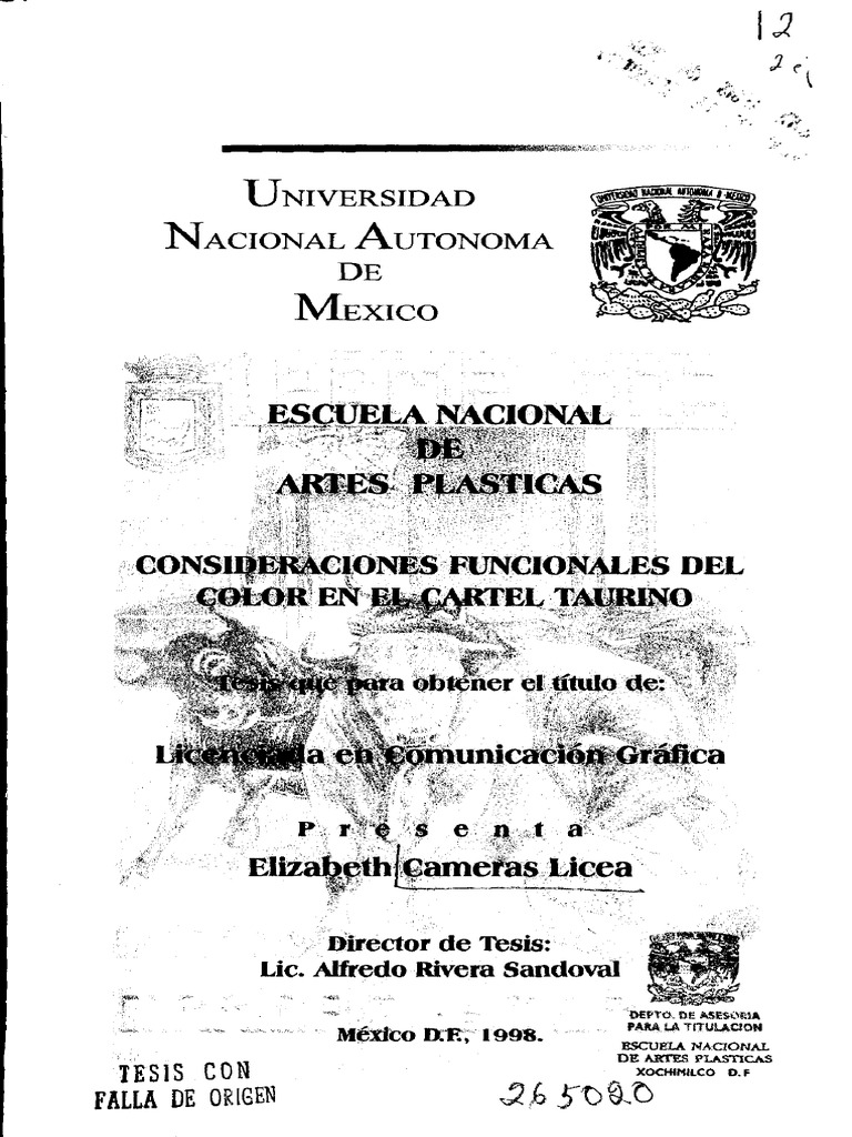 Color en El Cartel Taurino UNAM | PDF | Toreo | Francisco Goya