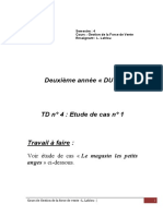 TD4 Etude Cas1 Cours Gestion Force Vente