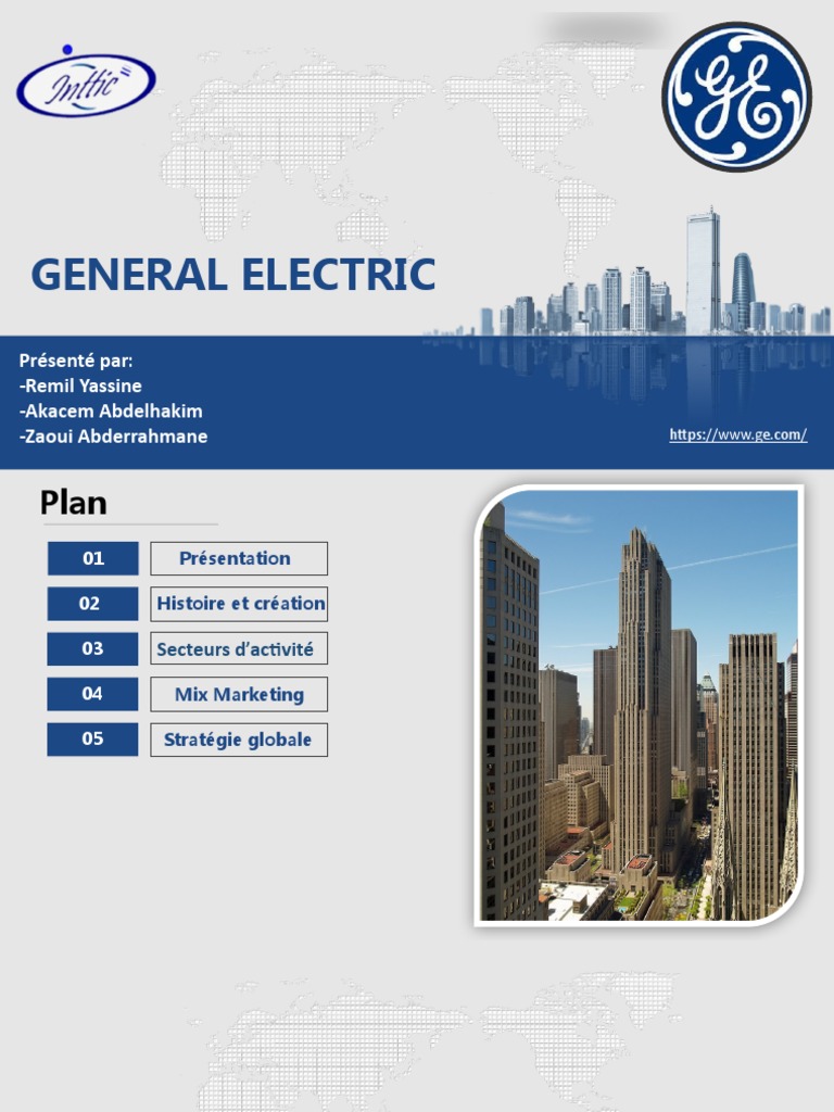Histoire et stratégie de General Electric | PDF | General Electric ...