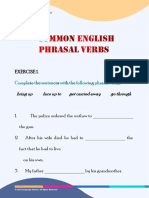 Common English Phrasal Verbs