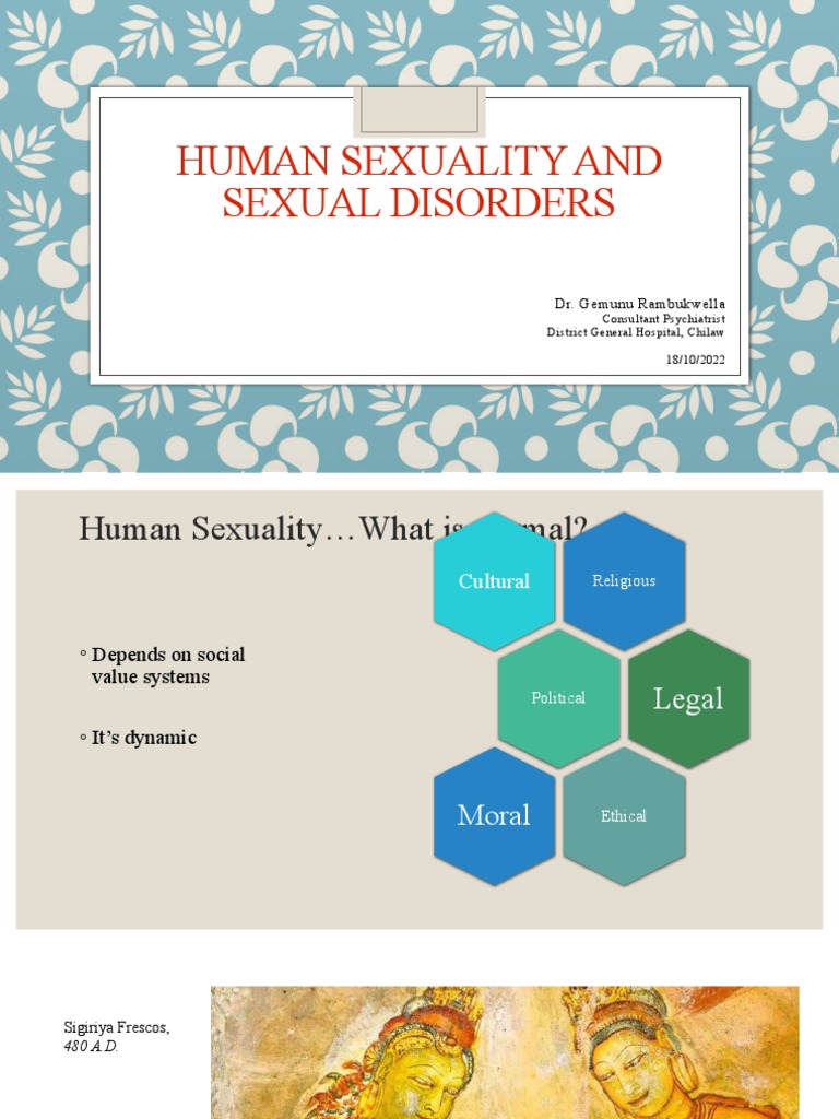 Understanding Human Sexuality Disorders | PDF | Orgasm | Sexual Arousal