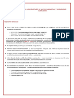 Folleto Requisitos Documentación NNSS y Reconexiones