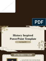 History Inspired PPT Template
