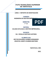 Tarea 1. Reporte de Investigación