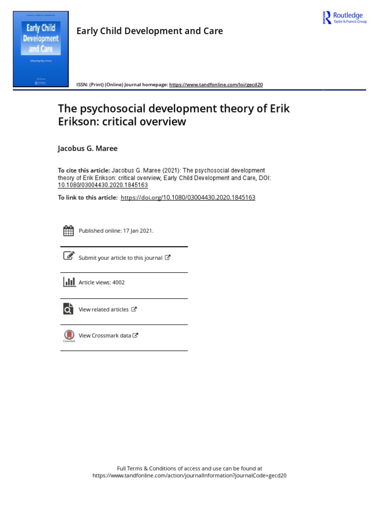 Erikson | PDF