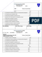 PAUTA DE EVALUACIÓN Campos Naturales