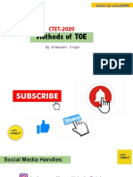 Methods of TOE YT (Ch-2)