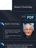 Noam Chomsky (Ch-4)