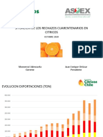 Situacion Rechazos Cuarentenarios Citricos