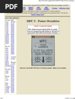 Electra MPC Module 5 - Power Overdrive