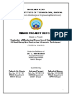 MINOR PROJECT REPORT Based On Project Ev