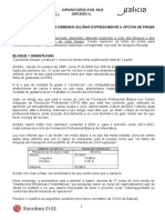 OPCIÓN A Enunciado e Solucións Coas Puntuacións Por Apartado