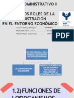 Tranajo Grupal - Los Nuevos Roles de La Administración en El Entorno Económico 1