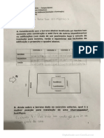 Prova de Acústica Unip - 6 Sem