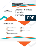 Corporate Business Promotion: Integrity and Excellent Brand