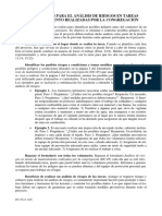 Instrucciones para El Análisis de Riesgos en Tareas de Mantenimiento Realizadas Por La Congregación