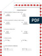 avaliação operacional