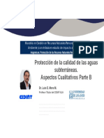 3 - Protección de La Calidad de Las Aguas