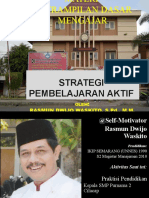 Uin Purwokerto Strategi Pembelajaran Aktif