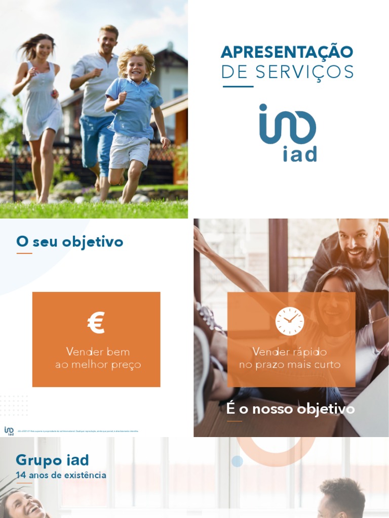 Serviços Imobiliários da IAD em Portugal | PDF | YouTube | Comunicação