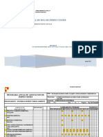 Programa Anual de Inspecciones