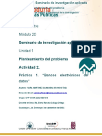 A2 - Práctica 1. "Bancos Electrónicos de Datos"