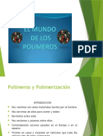 Polímeros y Polimerización