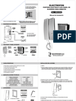 Manual Portero Electrofon Emb-2020a