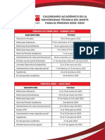 Calendario Académico Utn 2022 2023