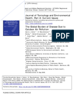 Journal of Toxicology and Environmental Health, Part A: Current Issues