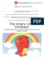 The Angry Little Dinosaur - Bedtime Stories - Short Stories