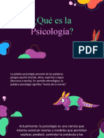 1 ¿Qué Es La Psicología¿