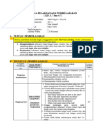 Rencana Pelaksanaan Pembelajaran (KD. 3.7 Dan 4.7)