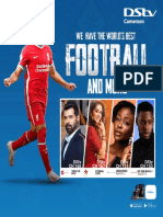DSTV - Channel - List - Booklet - Cameroon 19.08.2021