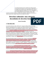 Derechos Culturales Categoria Olvidada Symonides