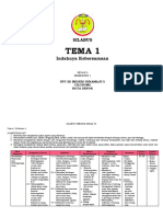 Silabus Kelas 4 Tema 1