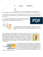 Tarea #4 Cap12Cinética de Partículas Segunda Ley de Newton