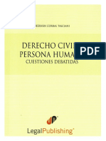 Derecho Civil y Persona Humana (Cuestiones Debatidas) - Hernán Corral T