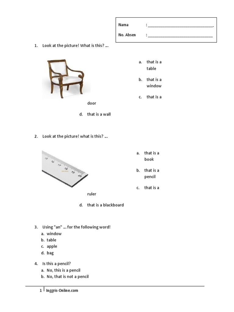 Soal Latihan | PDF | Language Arts & Discipline | Home & Garden
