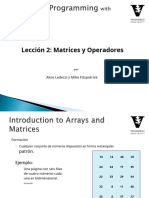 LECCIÓN 2 - Matrices and Operators - En.es