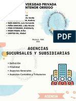 Agencias Sucursales y Subsidiarias