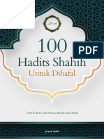 100 Hadis Shahih Untuk Dihafal