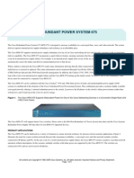 Cisco Systems Redundant Power System 675: Data Sheet
