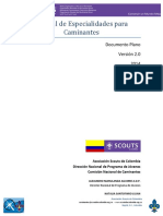 Manual de Especialidades para Caminantes V2.0 2014