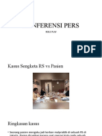 Skenario Konferensi Pers